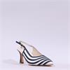 Una Healy Holiday Road Slingback Heel - Navy White